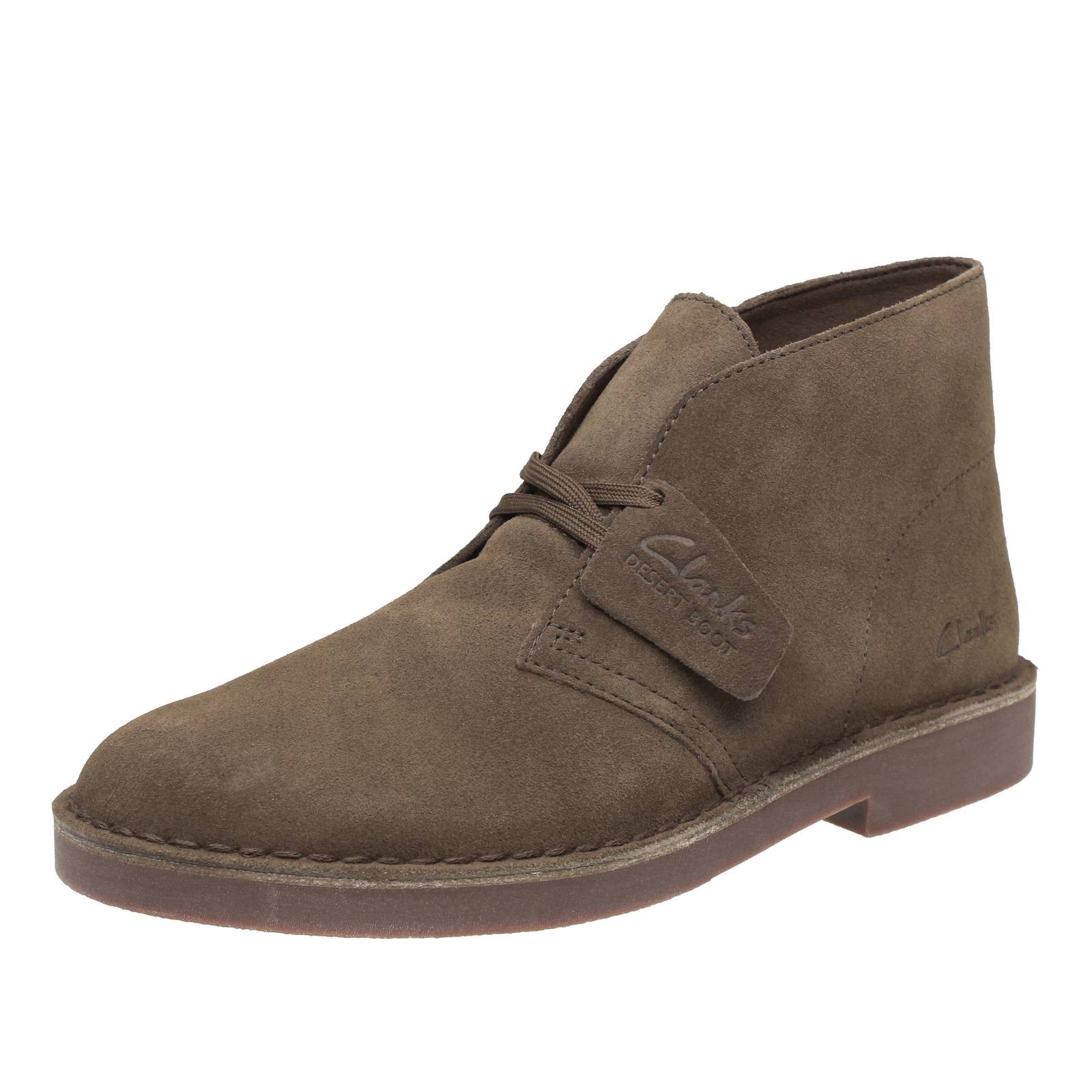 Clarks Desert Boot Evo - Poloshirt Wildleder Khaki - Gre 415 75 US 258cm 28490₽