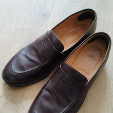 etiql Penny Loafer Herren Slipper Leder Braun...