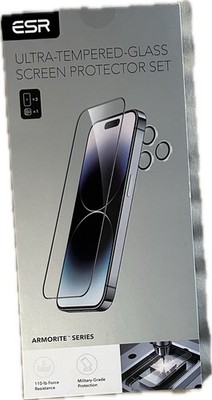 ESR Armorite Tempered Glass Screen Protector for Apple iPhone 15 3+1 Pack