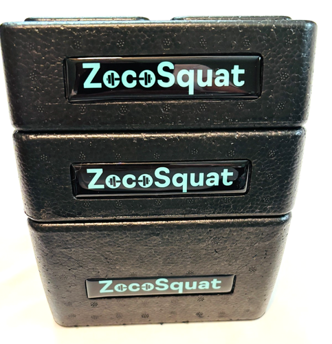 Zoco Squat Wedge Blocks 520 LBS Weight Capacity Slant Boards Calf Stretch Yoga - Picture 6 of 6