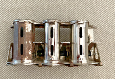 Vintage McGILL M.P. CO MARENGO ILL USA 3 Coin Paragon Belt Coin Changer