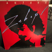 Santana Zebop! 12" Black Vinyl LP Columbia Records Rock Cardboard Sleeve
