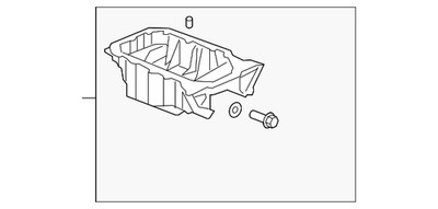 Genuine Acura Oil Pan 11200-RWC-A00