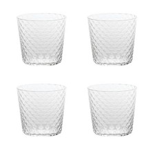 ZAFFERANO SET 4 BICCHIERI WHISKY 43 CL IN VETRO SONORO - VENEZIANO MIXOLOGY