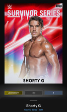 WWE Topps Slam Digital LEGENDARY 2019 Shorty G (Chad Gable) /5