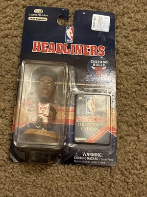 1997  Scottie Pippen Chicago Bulls Headlines Collectors  NBA Figure Display