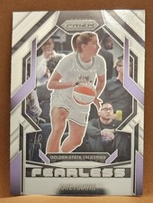 2025 Panini Prizm WNBA - Fearless Kate Martin #4 - Golden State Valkyries