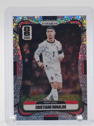 CRISTIANO RONALDO 2026 PANINI PRIZM FIFA WC SOCCER DISCO #367 PORTUGAL Q4597