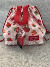 Bioworld Strawberry Shortcake Lunch Bag With Bento Box