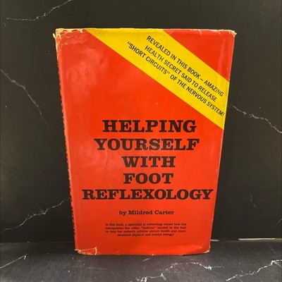 helping yourself with foot reflexology book, by mildred carter, 1969 Hardcover