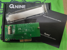 QNINE PCIe SSD Adapter Card MacBook Air Pro Retina, HDD Controller Converter