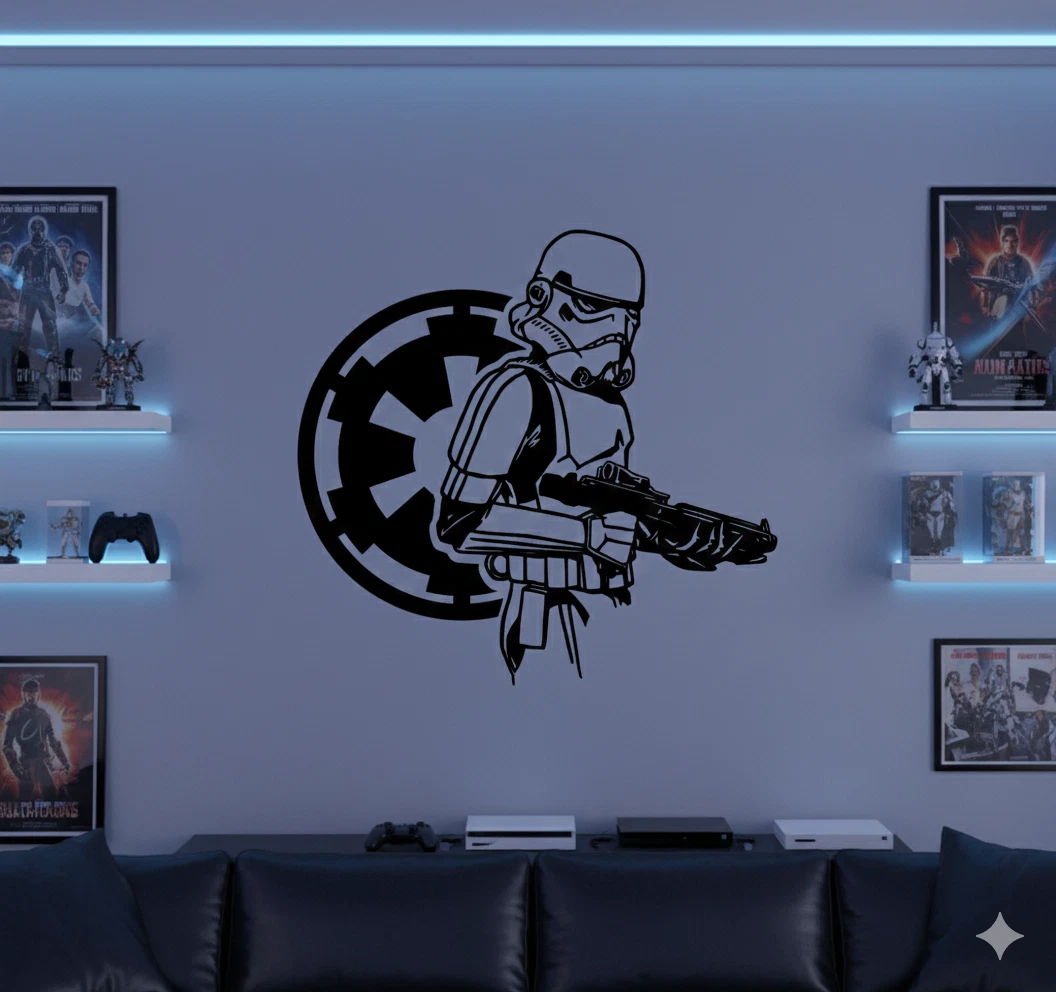 Star Wars Darth Vader and ultra-BIG Wall Sticker [parallel import goods] (japan import