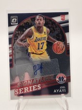 2021-22 Donruss Optic Joel Ayayi SIGNATURE SERIES AUTOGRAPH! SILVER PRIZM