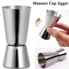 Measure Cup 25ml/50ml Jigger Single Double Shot Short Drink Spirit Cocktail Cup