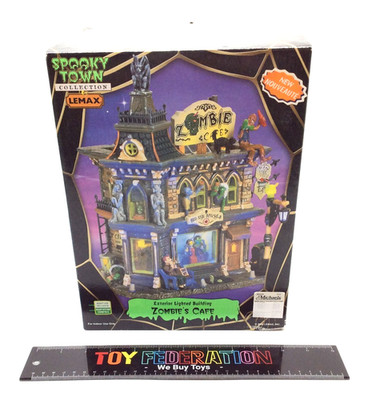 Lemax Spooky Town Collection ZOMBIE'S CAFE 65346