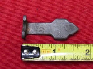 Custom Rear Sight - Removed From 1892 Winchester Carbine - 908