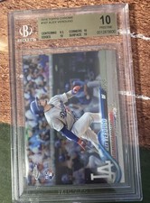 2018 Topps Chrome # 167 Alex Verdugo - Dodgers BGS 10 - RC Rookie
