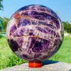 5.5LB Natural Dreamy Amethyst Quartz Sphere Crystal Ball Reiki Healing — photo 6