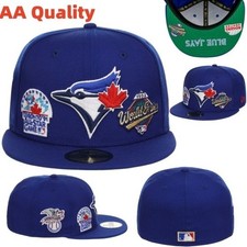 New Toronto Blue Jays MLB Era Baseball Cap 59FIFTY Fitted Hat Unisex-NWT