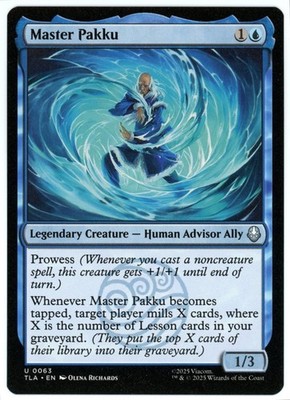 Master Pakku - 0063 - Avatar: The Last Airbender TLA - MTG - NM/M