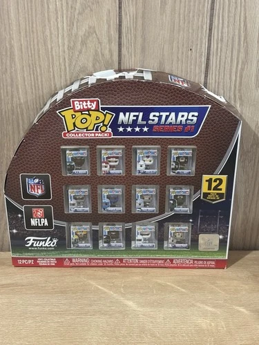 Bitty Pop! Collector NFL Stars 12-Pack Brand New