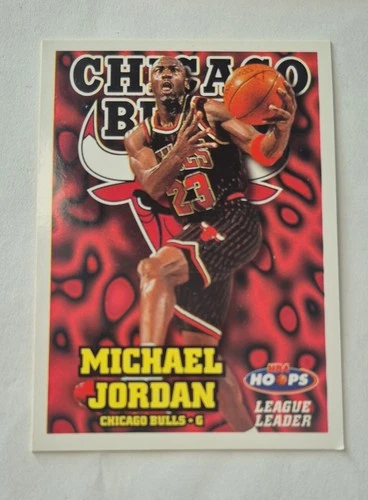 1997-98 NBA Hoops - League Leaders Michael Jordan #1