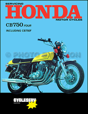 1969-1976 Honda CB750 and CB750F Shop Manual CB 750 750 F Super