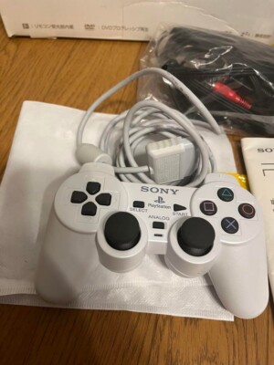 PlayStation 2 pearl white SCPH-50000 Video Game Console PS2 2004