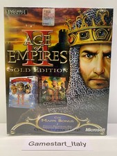 AGE OF EMPIRES II GOLD EDITION - PC COMPUTER - NUOVO SIGILLATO BIG BOX 2001