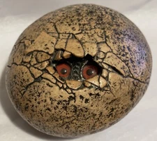 1994 Windstone Editions 94 Pena Baby Dragon Hatching Egg Statue Figurine