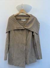 Review Suede Jacket Size S Beige