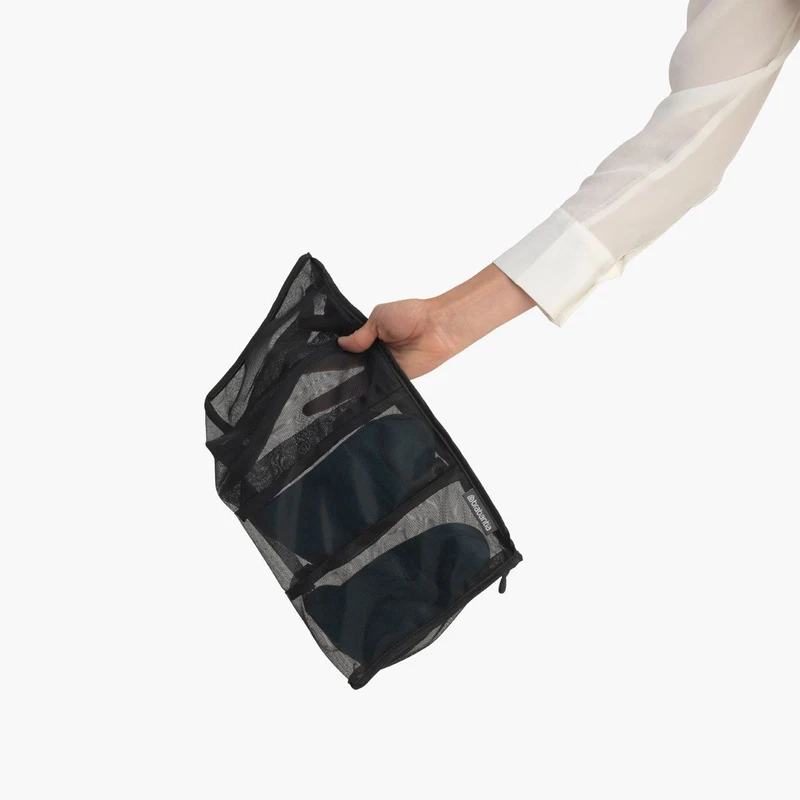 Borsa per Lavare Calze Calzini in Lavatrice BRABANTIA Salvacalze Nero 4 Paia, fotografia 11 di 12