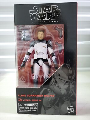 Clone Commander Wolffe Exclusive STAR WARS The Black Series MIB NEW D1