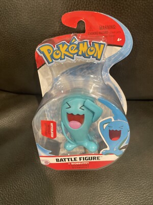 PokemonWobbuffet Articulated Battle Action Figure NIB