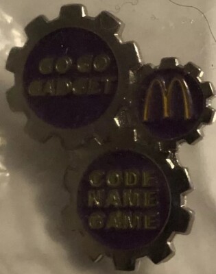 McDonalds Inspector Gadget Go Go Gadget Crew Tack Pin Original Package M1