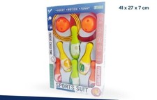 Birilli Con Cerchi E Palle Gioco Giocattolo Bambini dfh