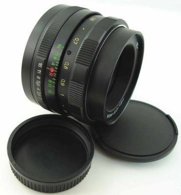  NEW  1984! HELIOS 44m 58mm f/2 Russian Soviet Made in USSR Lens Mount M42 44-2