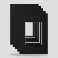 ACEO MOUNTS 6x4 FOR 2.5X3.5 PACK OF 5 CHOICE COLOURS 4x6PHOTO ART FRAME FREE P&P