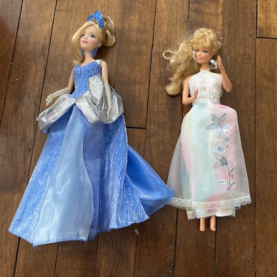 barbies formal dresses Barbie's formal pink dress from Temu with feathered stole