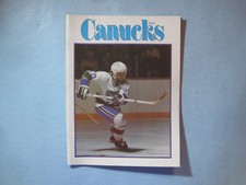 1976/77 VANCOUVER CANUCKS MINNESOTA NORTH STARS PROGRAM PETE LOPRESTI LOU NANNE