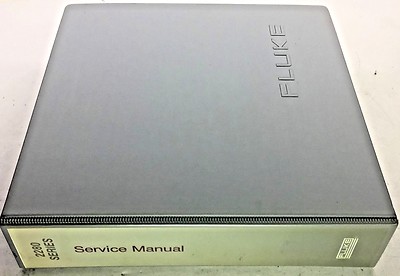 Fluke 2280 Series Data Logger Service Manual w/Schematics P/N 753111
