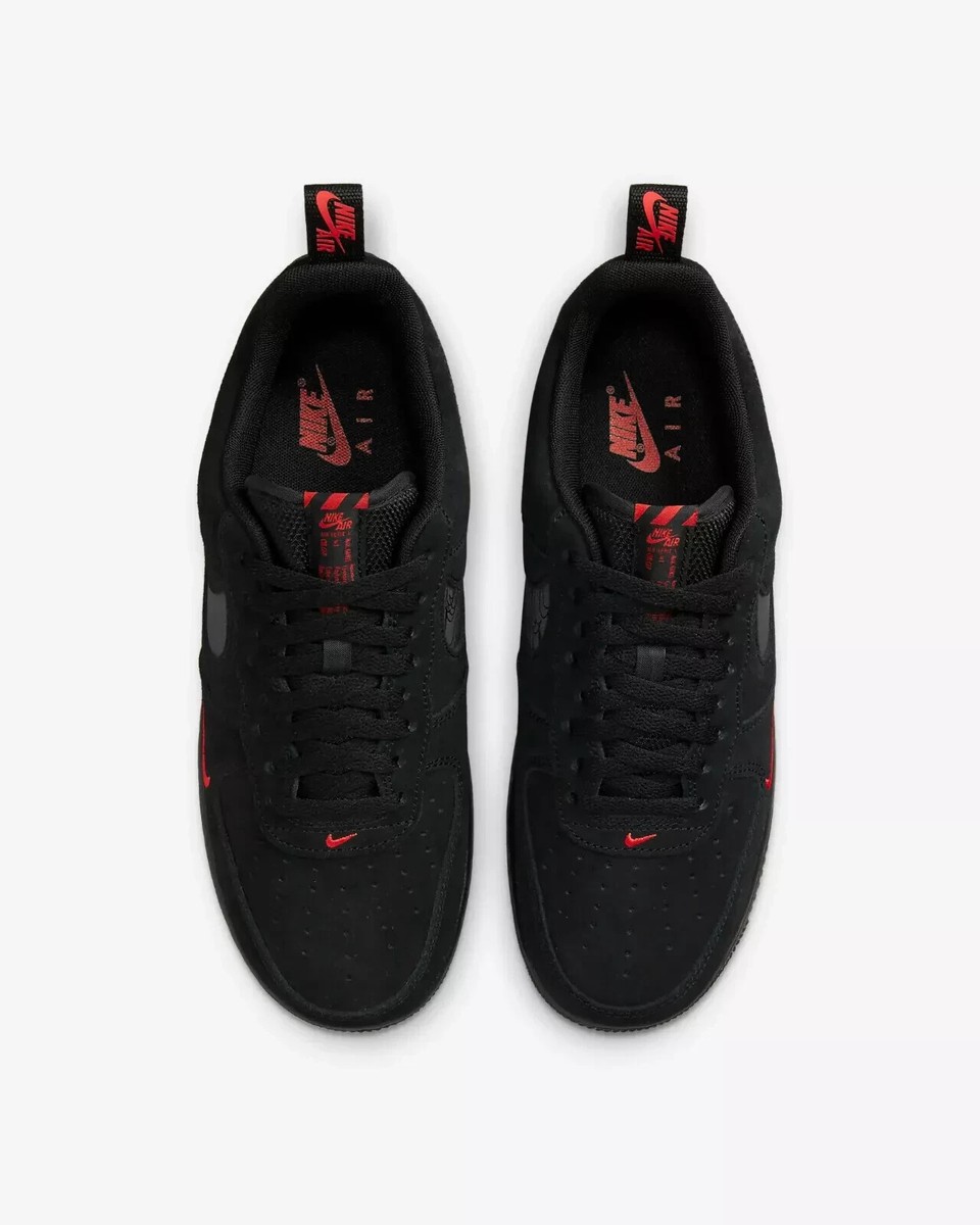 Size 13 - Nike Air Force 1 '07 LV8 Reflective Swoosh - Black Size 13 - Nike Air Force 1 '07 LV8 Reflective Swoosh - Black