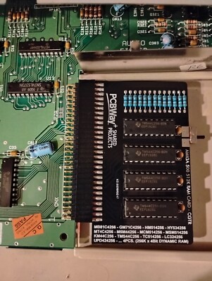Commodore Amiga 500 Ram Expansion 512KB + Switch - Fast USA Seller