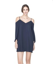 Alice + Olivia Carli Cold Shoulder Mini Dress