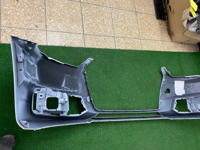 Original Audi A1 8X Facelift Stoßstange vorne 8XA807437 C Weis 