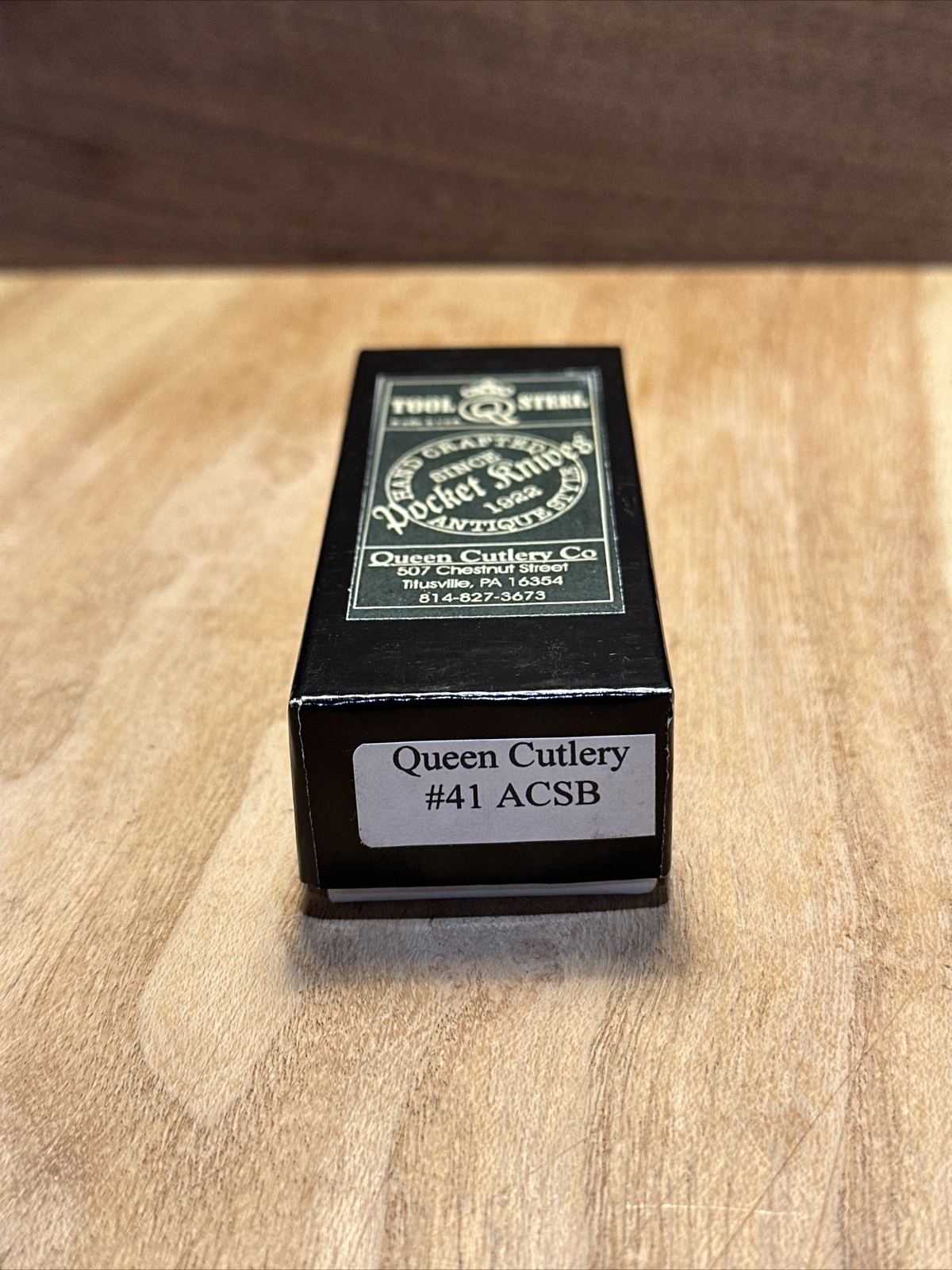 QUEEN TOOL STEEL 41 COPPERHEAD KNIFE, PH D2 AMBER STAG/BONE eBay