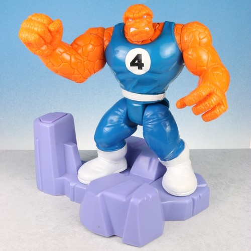 Marvel Fantastic Four THE THING Series 4 Rock Breaking 5" Figure ToyBiz 1996 - Picture 4 of 4