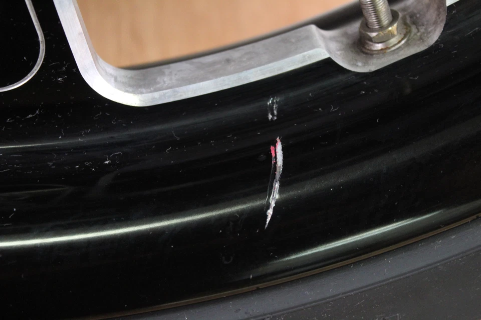 Arlen Ness Laser Engraved Wheels & Metzler Tire For Victory Crossroads Hardball - Image 4 of 4