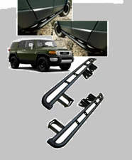 2007-2014 TOYOTA FJ CRUISER OEM ROCK RAILS SET LH & RH PT738-35090 & PT738-35091