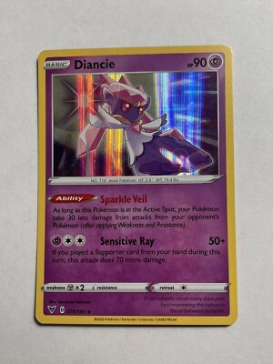 diancie pokemon card price Diancie - SWSH10: Astral Radiance [HOLO]
